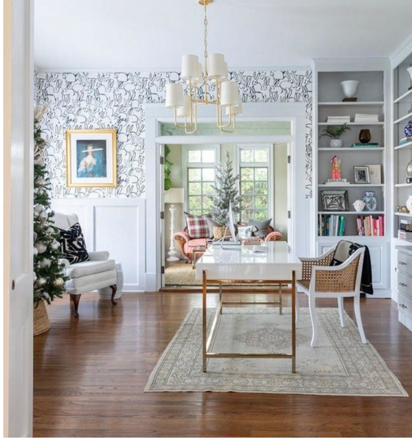 Go Lightly Chandelier - China White, Medium