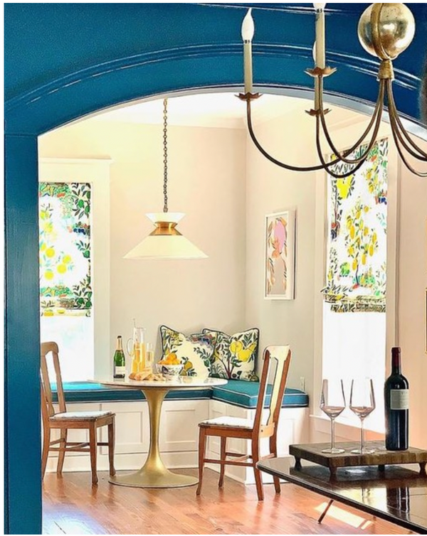 Alborg Stacked Pendant, Antique Burnished Brass & Matte White