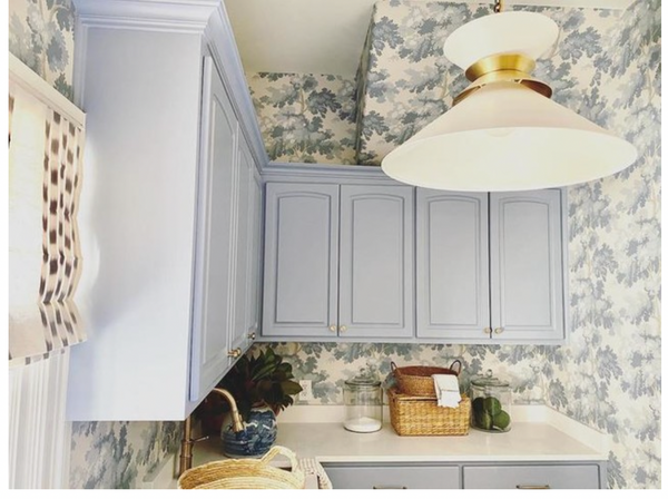 Alborg Stacked Pendant, Antique Burnished Brass & Matte White