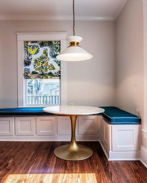 Alborg Stacked Pendant, Antique Burnished Brass & Matte White