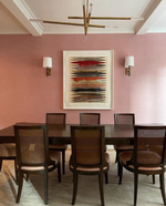 Rousseau Grande 8-Light Articulating Chandelier, Burnished Brass