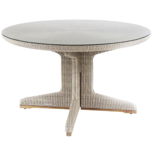 Westport Round Dining Table, 50", Seasalt