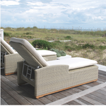 Westport Chaise, Seasalt/Canvas