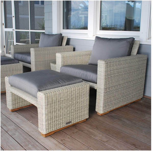 Westport Deep Seating Lounge Chair, Sea Salt/Canvas