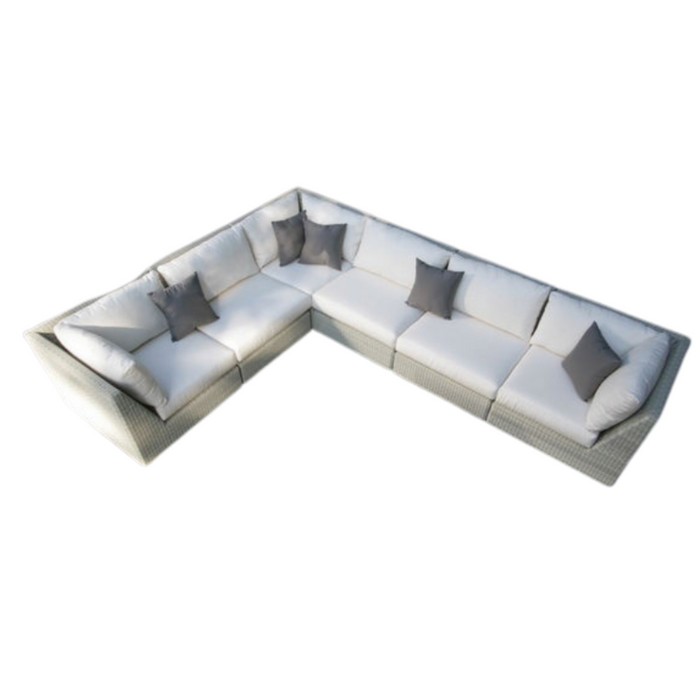 Westport Sectional, Sea Salt/Canvas