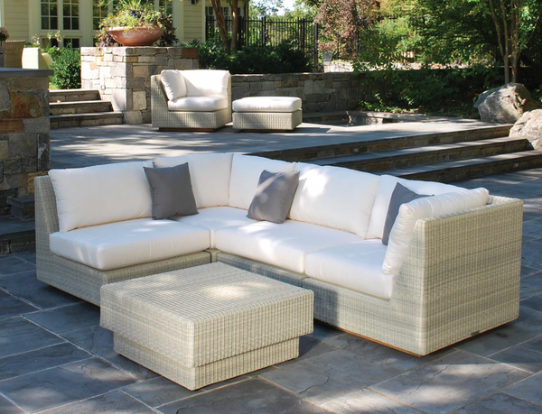 Westport Sectional, Sea Salt/Canvas