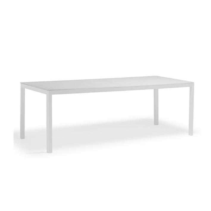 Ella Rectangular Dining Table - White, 71"W x 35"D