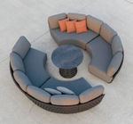Hug Arc Corner Sofa with Optional Canopy