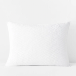 Company Cotton Voile Sham - White, Euro & Standard