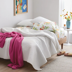 Company Cotton Voile Sham - White, Euro & Standard