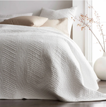 Company Cotton Voile Sham - White, Euro & Standard