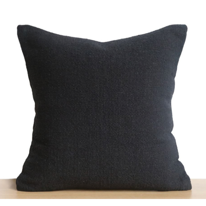 Sagamore - Black, 24" x 24"