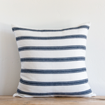 Track Stripe Light - Denim Blue, 22" x 22"