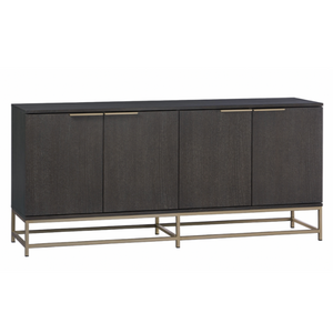 Rebel Sideboard, Gold / Charcoal Grey