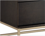 Rebel Dresser, Gold / Charcoal Grey