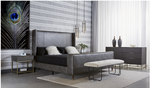 Rebel Dresser, Gold / Charcoal Grey