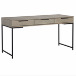 Rebel Desk, Black / Taupe