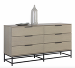 Rebel Dresser, Black / Taupe