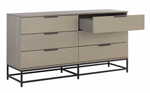 Rebel Dresser, Black / Taupe