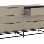 Rebel Dresser, Black / Taupe