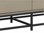 Rebel Dresser, Black / Taupe