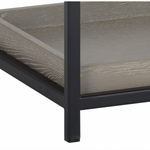 Rebel Petite Nightstand, Black / Taupe