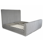 Hylan Bed - Polished Steel, King