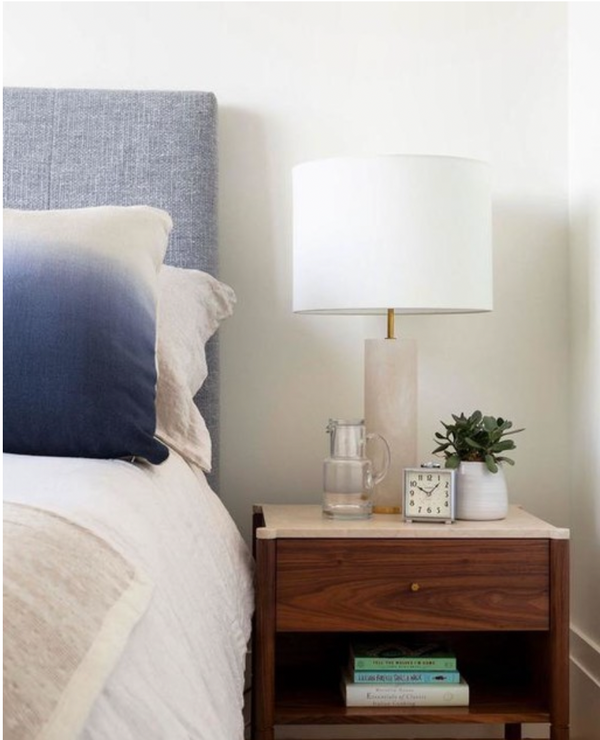 Lineham Table Lamp, Alabaster