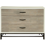 Spencer Dresser - Gray, 56"W x 18"D x 35"H