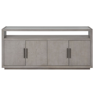 Modern Server - Siltstone Gray, 76"W x 19"D x 34"H