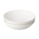 Speckled White Pasta Bowls, Set of 4