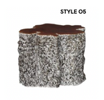 Lychee Burle Side Table, 3 Styles