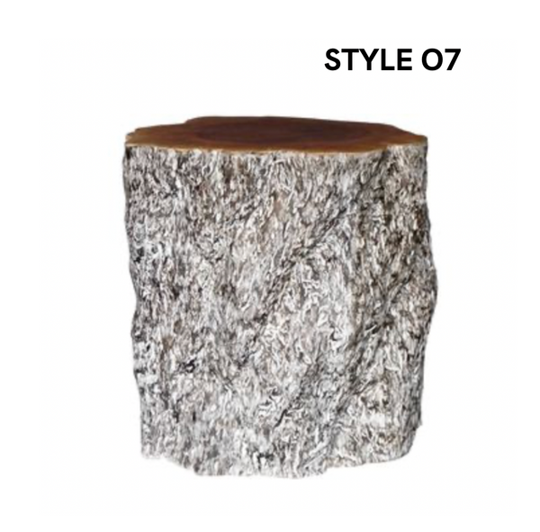 Lychee Burle Side Table, 3 Styles