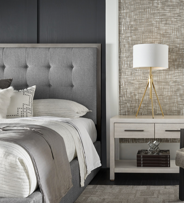 Panel King Bed