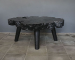 Lychee Burle Cocktail Table, Charcoal, 50"L x 35"W x 18"H