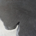 Lychee Burle Cocktail Table, Charcoal, 50"L x 35"W x 18"H