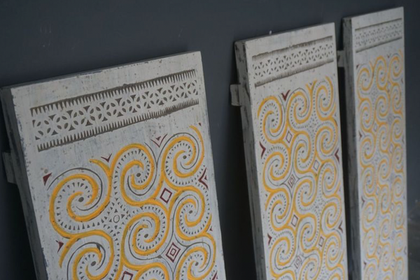 Toraja Carving- Yellow