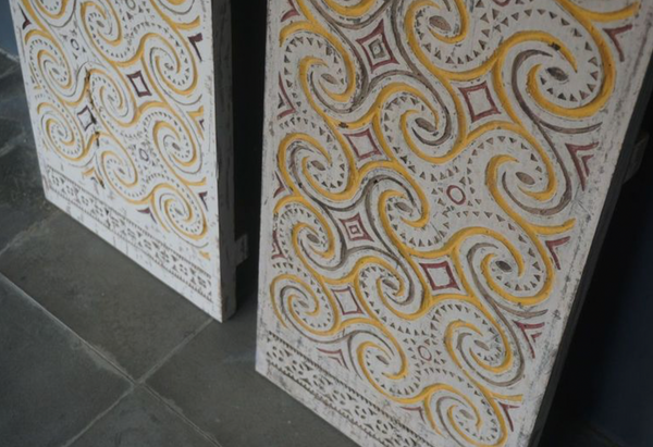 Toraja Carving- Yellow