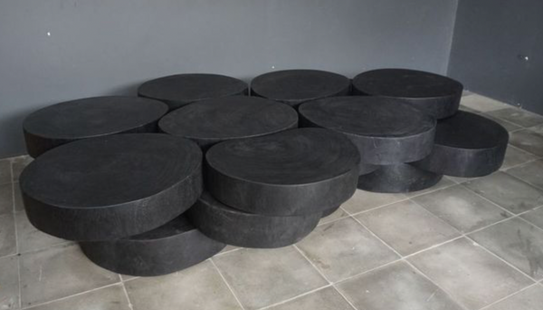 Puzzle Coffee Table, 74"L x 47"W x 16"H