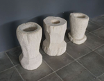 Weathered Teak Lumpang, 2 Sizes