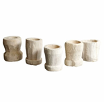 Weathered Teak Lumpang, 2 Sizes