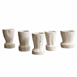 Weathered Teak Lumpang, 2 Sizes