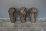 Erosion Teak Vase