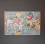 "Relatively Bearable" Abstract Painting by Iskandar (2022), 73"L x 49"W