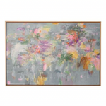 "Relatively Bearable" Abstract Painting by Iskandar (2022), 73"L x 49"W