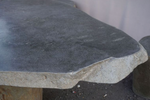 Stone Table and Stools