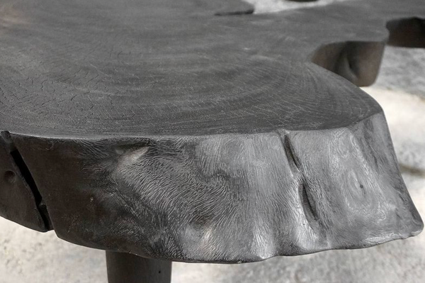 Large Free Form Style Cocktail Table, 77"L x 71"W x 19"H