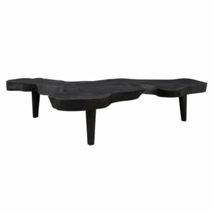Large Free Form Style Cocktail Table, 93"L x 39"W x 18"H