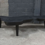 Large Free Form Style Cocktail Table, 93"L x 39"W x 18"H