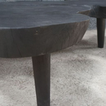 Large Free Form Style Cocktail Table, 93"L x 39"W x 18"H